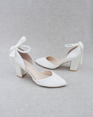 ivory pearl shoes