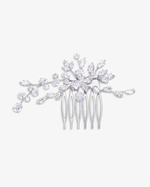 Crystal Bloom Bridal Hair Comb