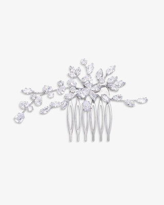 Crystal Bloom Bridal Hair Comb