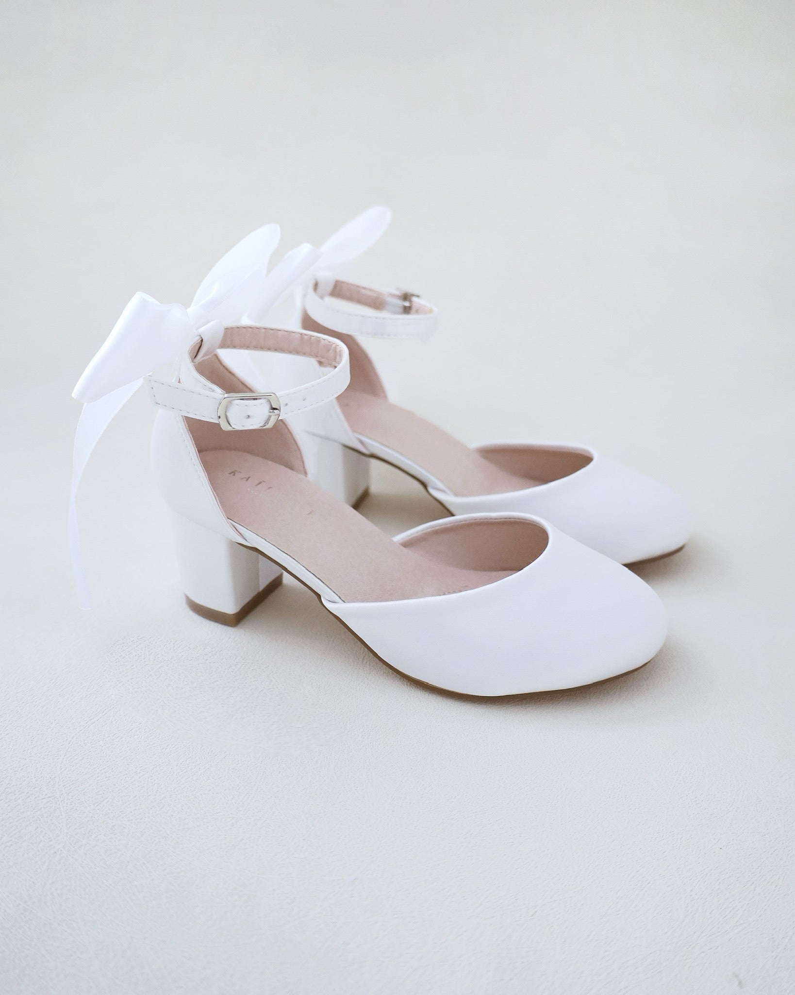 Flowergirl shoes ivory store
