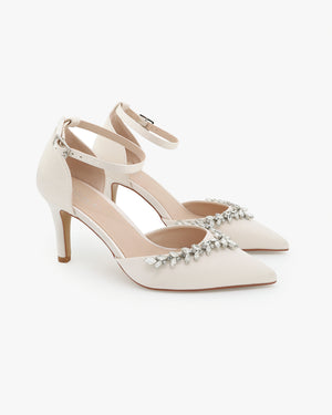 Wedding Heels with Starlet Rhinestones Embellishments