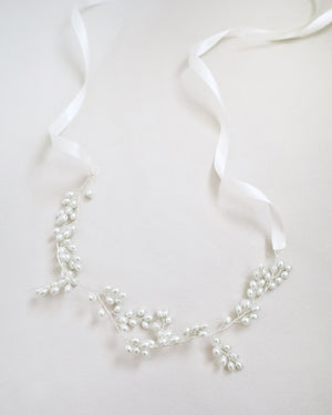 Pearl Leaves Vine Branch