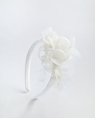 Ophelia Ruffle Flower Headband