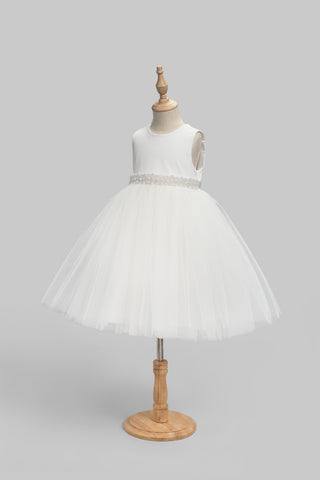 Flower Girl Dress with Perla Sash