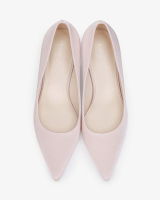 Satin Pointy Toe Evening PumpsWomen Shoes