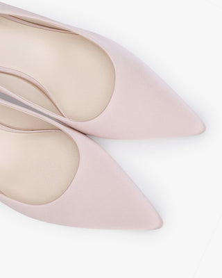 Satin Pointy Toe Evening PumpsWomen Shoes