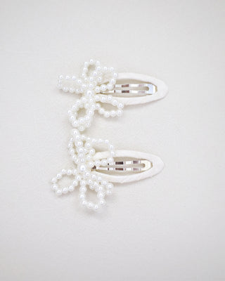 Pearl Flower Hair Clip for Girls