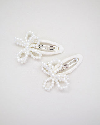 Pearl Flower Hair Clip for Girls