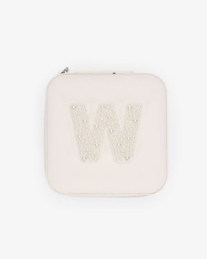 Pearl Monogrammed Jewelry Box
