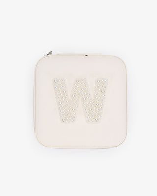 Pearl Monogrammed Jewelry Box