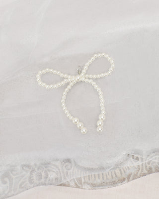 1 pc Pearls Bow Shoe Charms