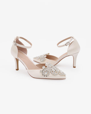 Embellished Rhinestones Wedding HeelWomen Shoes