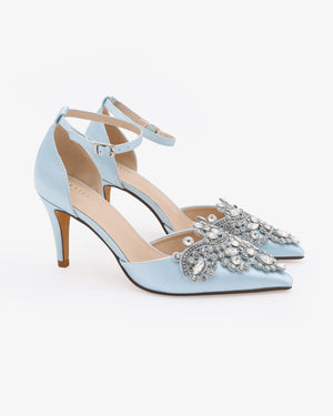 Embellished Rhinestones Wedding Heel