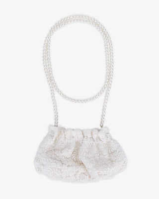 Cleo Pearl Lace Mini Pouch