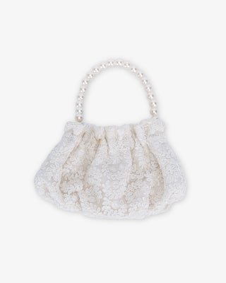 Cleo Pearl Lace Mini Pouch