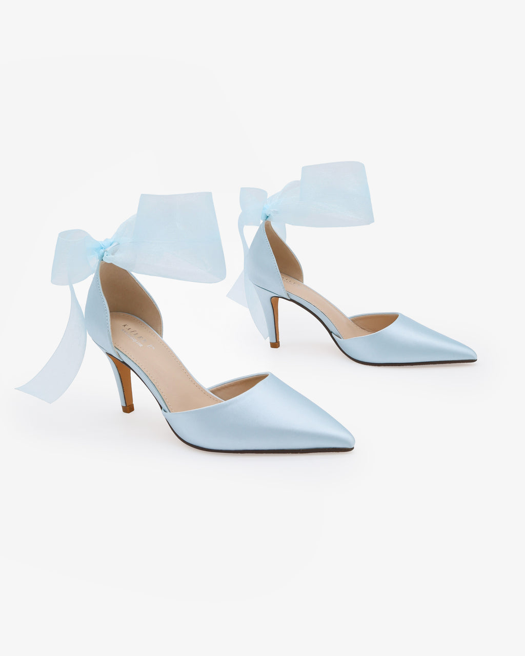 Wedding Heels With Ankle Ribbon