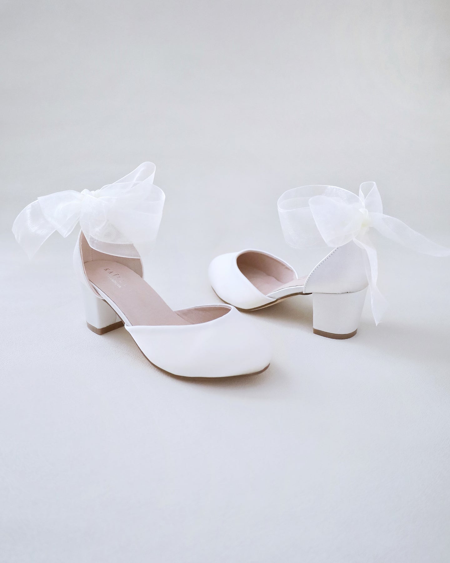 Girls sales satin shoes