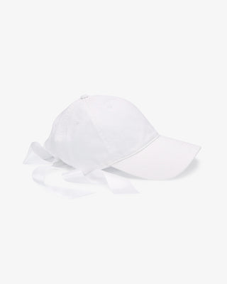 Bridal Cap with Satin Ribbon TieHat