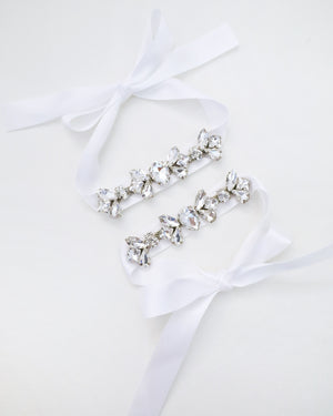 Navette Rhinestones Ankle Straps