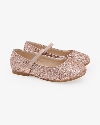 Girls Rose Gold Shoes, Ballet flats, Mary Jane, Heels, Birthday Shoes Girls Rose Gold Shoes, Ballet flats, Mary Jane, Heels, Birthday Shoes