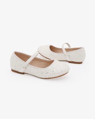Rock Glitter Mary Jane Ballet FlatsKids Shoes
