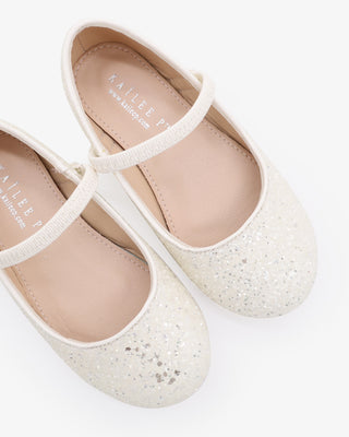 Rock Glitter Mary Jane Ballet FlatsKids Shoes