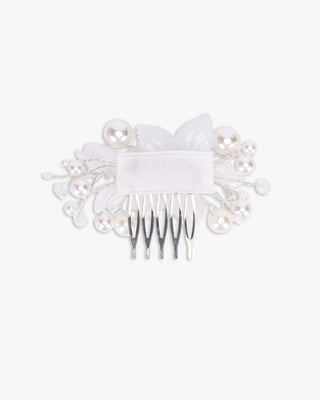 Frosted Bloom Hair Clips