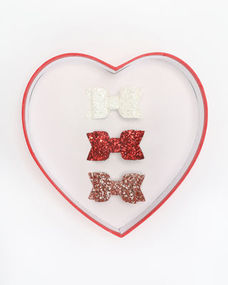 Gift with Purchase - 3 Glitter Bows Set