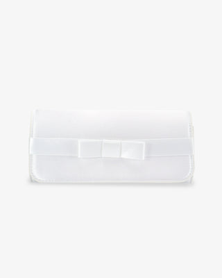 Satin Wedding Clutch with Celina BowClutch
