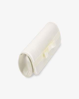 Satin Wedding Clutch with Celina BowClutch