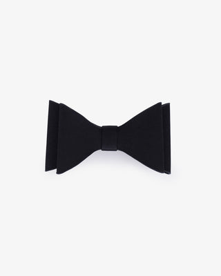 Satin Tuxie Bow Shoe Clips