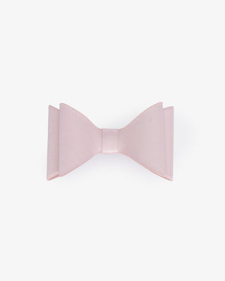 Satin Tuxie Bow Barrette