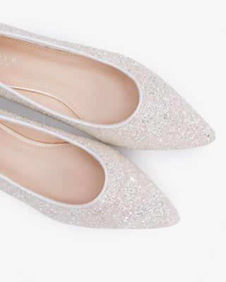 Pointy Toe Glitter FlatsWomen Shoes