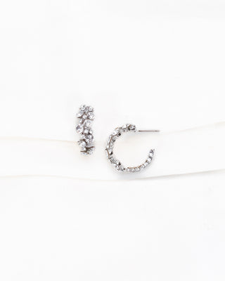 Rhinestones Starlight Hoops Earring