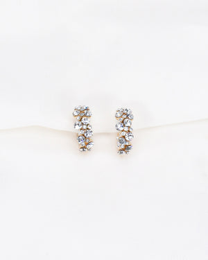 Rhinestones Starlight Hoops Earring