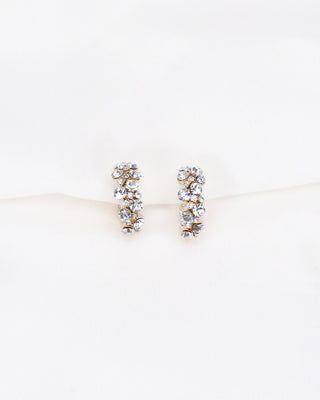 Rhinestones Starlight Hoops Earring