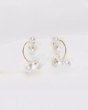 Plumeria Earring
