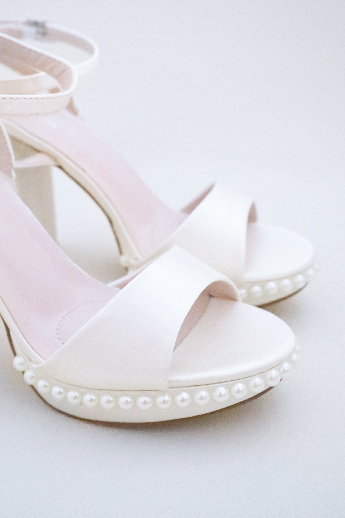 block heel bridesmaid shoes