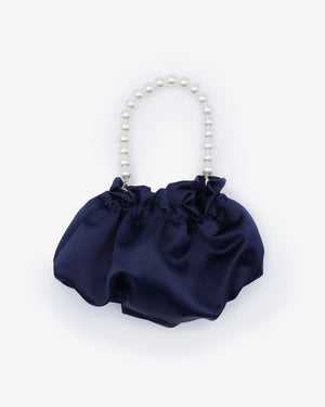 Cleo Pearl Satin Mini Pouch