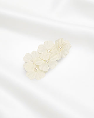 Pearls Petal Hair Barrette