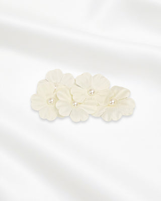 Pearls Petal Hair Barrette