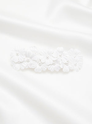 Pearls Petal Hair Barrette