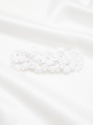 Pearls Petal Hair Barrette
