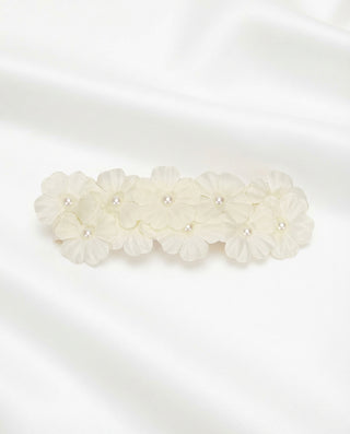 Pearls Petal Hair Barrette