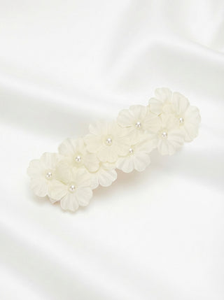 Pearls Petal Hair Barrette