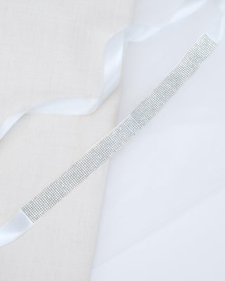 Rhinestone Wedding Sash