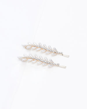 Pearled Branch Hair Clip