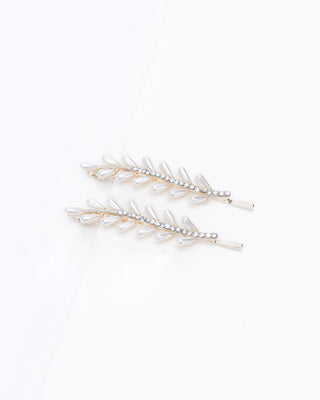 Pearled Branch Hair Clip, Wedding Hair Clip, Bridal Hair Accessories