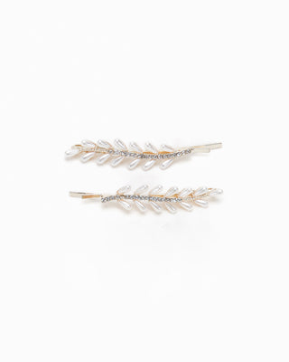 Pearled Branch Hair Clip, Wedding Hair Clip, Bridal Hair Accessories