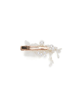 Frosted Bloom Hair Clip, Wedding Hair Accessories, Bridal Hair Clip